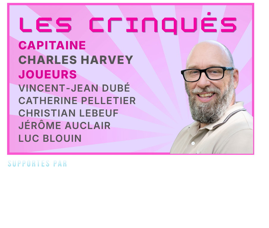 Équipe Les Crinqués - Supportés par Global Tourisme